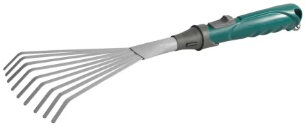 Грабли веерные RACO, 9 плоских зубцов, коннекторная система, 43,5см 4205-53522 купить в Муравленко