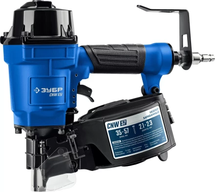 ЗУБР CNW-57, пневматический нейлер для барабанных гвоздей ЗУБР CNW (35-57 мм), Профессионал (31910) купить в Муравленко