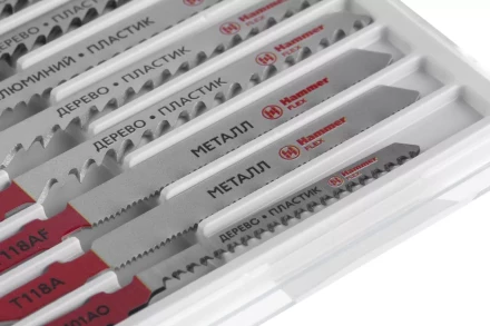 Пилки для лобзика HAMMER JG WD-PL-MT набор No5 (10шт.) купить в Муравленко