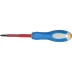 ЗУБР &quot;ПРОФИ ЭЛЕКТРИК&quot;. Отвертка Cr-V, трехкомпонент рукоятка, высоковольтная до ~1000В, PH №1, 80 мм 25262-1-080 купить в Муравленко