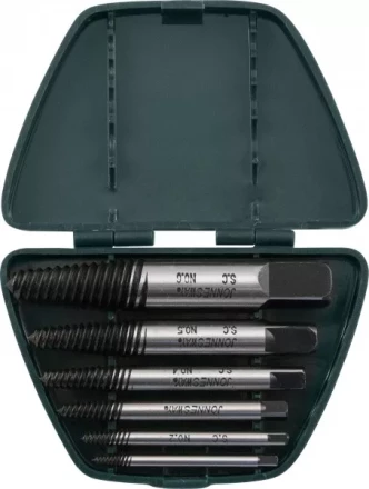 Комплект экстракторов съемник шпилек 1/8&quot;- 3/4&quot; 6 предметов  AG 010048  Jonnesway 47023 купить в Муравленко