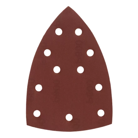 Треугольник абразивный на ворc. подложке под &quot;липучку&quot;, перф., P 600, 150х150х100 мм, 5 шт. Denzel 738697 купить в Муравленко