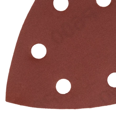 Треугольник абразивный на ворc. подложке под &quot;липучку&quot;, перф., P 600, 150х150х100 мм, 5 шт. Denzel 738697 купить в Муравленко