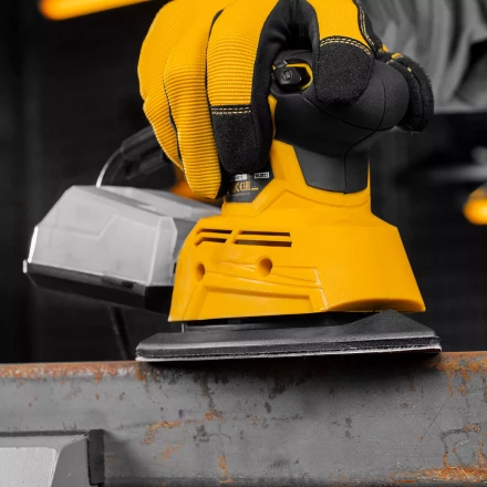 Треугольник абразивный на ворc. подложке под &quot;липучку&quot;, перф., P 600, 150х150х100 мм, 5 шт. Denzel 738697 купить в Муравленко