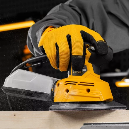 Треугольник абразивный на ворc. подложке под &quot;липучку&quot;, перф., P 600, 150х150х100 мм, 5 шт. Denzel 738697 купить в Муравленко