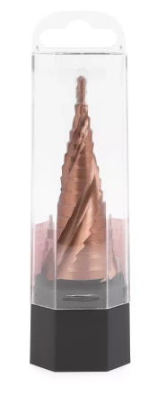 Ступенчатое сверло MESSER HSS CO 4-32х15 с кобальтовым покрытием и тремя спиральными канавками. купить в Муравленко