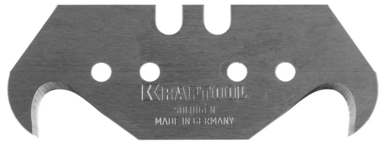 Лезвие KRAFTOOL "PRO" "SOLINGEN"сменное,для универ ножей,легиров инстр сталь,многоур закалка,типS24,18,7х50х0,50мм,5шт 09643-S5_z01 купить в Муравленко