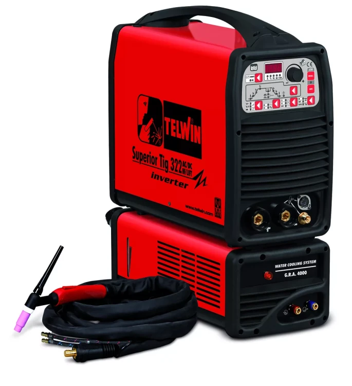 Сварочный аппарат  Telwin SUPERIOR TIG 322 AC/DC HF/LIFT AQUA TIG ACC купить в Муравленко