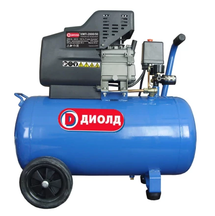 Компрессор маслянный поршневой прямой Диолд КМП-2000-50 купить в Муравленко