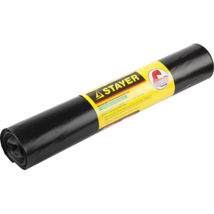 Мешки для строительного мусора STAYER &quot;Comfort&quot;, особопрочные, черные, 240л, 10шт 39157-240 купить в Муравленко