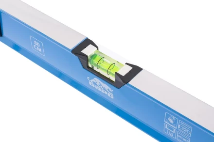 Уровень алюминиевый двуручный 800 мм профиль 1.6 мм фрезерованный ударопрочные заглушки 3 глазка БАРС 34352 купить в Муравленко