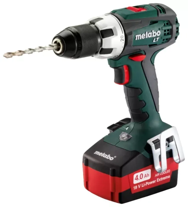 Дрель-винтоверт аккумуляторная Metabo BS 18 LT 18В, 2х4.0Ач, LiIon в кейсе купить в Муравленко