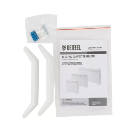 Конвектор электрический XCE-1500, 230 В, 1500 Вт, X-образный нагреватель Denzel 98116 купить в Муравленко