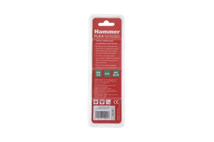 Сверло по металлу HAMMER Ф3х61мм (DR CO 3,00мм*61мм) купить в Муравленко