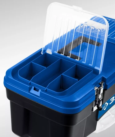 ЗУБР ДЕСНА-22, 557 x 284 x 236 мм, (22), Пластиковый ящик для инструментов (38181-22) купить в Муравленко