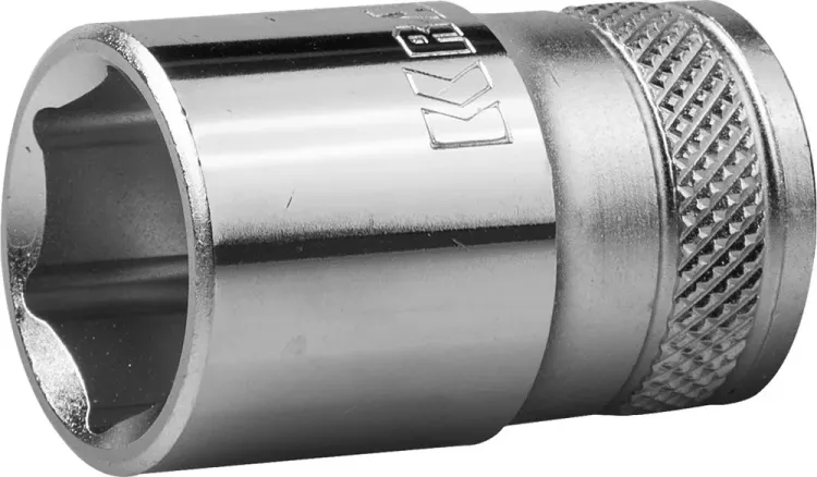 Торцовая головка KRAFTOOL "INDUSTRIE QUALITAT", Cr-V, FLANK, хромосатинированная, 1/2", 17 мм 27805-17_z01 купить в Муравленко