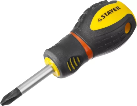 Отвертка STAYER &quot;PROFESSIONAL&quot; &quot;PROTech&quot;, двухкомп рукоятка, намагниченная, Cr-Mo, PH2x38мм 25132-2-38_z02 купить в Муравленко