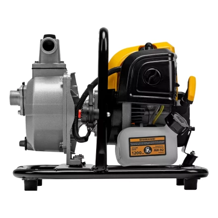 Мотопомпа бензиновая для чистой воды Denzel PX-25, 52 см3, 1&quot;, 170 л/мин, глуб 8 м, напор 30 м 99205 купить в Муравленко