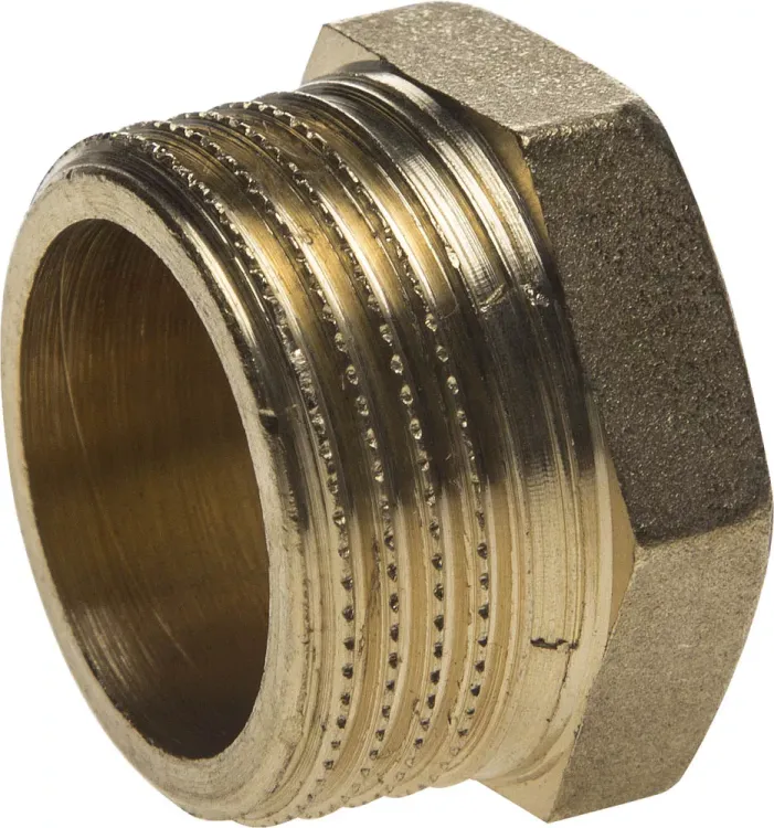 Заглушка GENERAL FITTINGS латунь, 6-ти гранная головка, наружная резьба, 3/4" 51098-S-3/4 купить в Муравленко