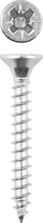 Шурупы ЗУБР по дереву оцинкованные, 4.0x35мм, 20шт 4-300376-40-035 купить в Муравленко