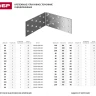 Крепежный угол ЗУБР "МАСТЕР" равносторонний, 60х40х40мм, 1шт 310206-060-040 купить в Муравленко