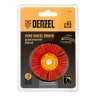 Щетка для дрели Denzel, 65 мм, Плоская, со шпилькой, нейлоновая щетина, 74433 купить в Муравленко
