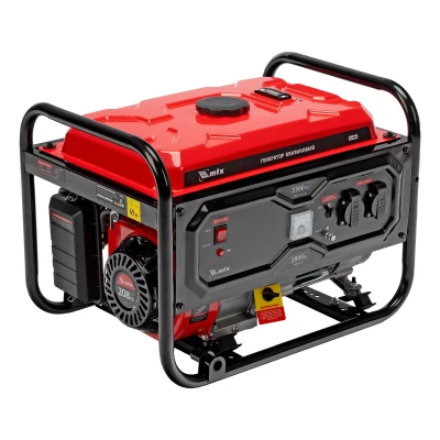 Генератор бензиновый MTX RS-4000 946115, 3,3 кВт, 230В, ручной стартер