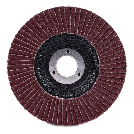 Круг MESSER шлифовальный лепестковый торцевой плоский (электрокорунд) А40(П) 125х22 купить в Муравленко