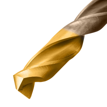 Набор сверл по металлу Denzel 723006, 1,5-6,5мм, Р6М5К8-TiN, Golden Tip, 13 шт купить в Муравленко