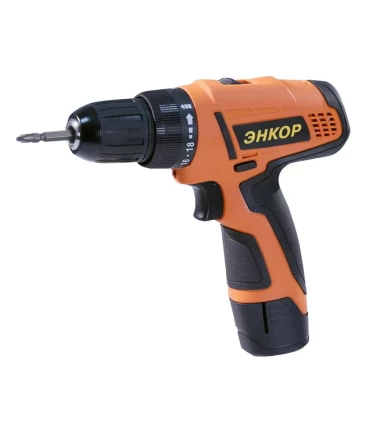 Шуруповерт акк ДША-2 12ЭР/10Л кейс Энкор 50021 купить в Муравленко