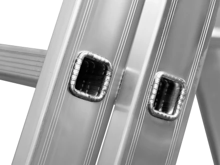 Лестница ЗУБР универсальная, двухсекционная со стабилизатором, 8 ступеней 38821-08 купить в Муравленко