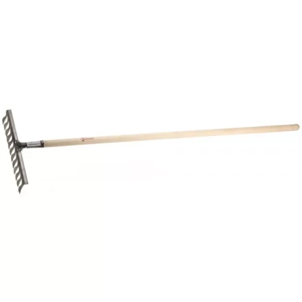 Грабли ЗУБР из нержавеющей стали, 12 витых зубцов, деревянный черенок 4-39481-12 купить в Муравленко