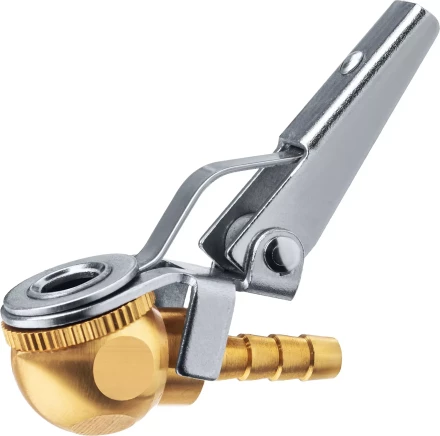 ЗУБР штуцер елочка, 6 мм - наконечник угловой для накачки шин, переходник, Профессионал (64928-06) купить в Муравленко