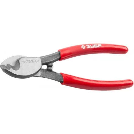 Кабелерез ЗУБР&quot;МАСТЕР&quot;для резки неброн кабеля из цв металлов, цельнокованые из Ст 55,кабель сечением до 22 мм2,150мм 23343-15 купить в Муравленко