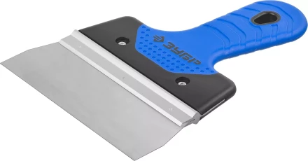 Шпатель ЗУБР &quot;ПРОФЕССИОНАЛ&quot; ФАСАДНЫЙ нержавеющий, 2к ручка. 150мм 10049-15_z03 купить в Муравленко