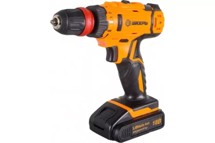 Дрель-шуруповерт Вихрь ДА-18Л-2КC 72/14/34 купить в Муравленко