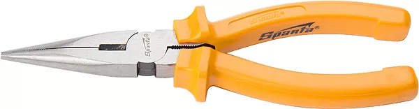 Длинногубцы Classic 180 мм прямые шлифованные пластмассовые рукоятки SPARTA 17159 купить в Муравленко