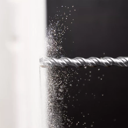 Бур по бетону Denzel, 14 x 260 мм , двойная спираль, три пылеотводящие кромки, 705032 купить в Муравленко