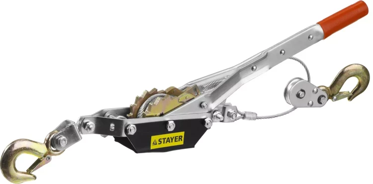 Лебедка STAYER "MAXPull" рычажная, тросовая, 2т/3м 4310-2 купить в Муравленко