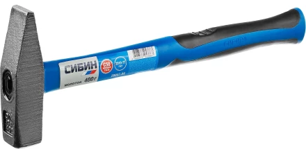 Молоток слесарный 400 г с фиберглассовой рукояткой, СИБИН 20047-04 20047-04 купить в Муравленко