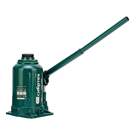 Домкрат гидравлический бутылочный Сибртех 50809, 20 т, 215-405 мм купить в Муравленко