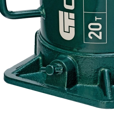 Домкрат гидравлический бутылочный Сибртех 50809, 20 т, 215-405 мм купить в Муравленко