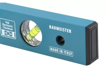 Уровень алюминиевый усиленный 800 мм толщина профессиональный 2 мм 3 глазка  GROSS 33628 купить в Муравленко