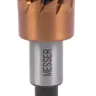 HSS-TiN коронка MESSER  17мм с центр. сверлом и толкающей пружиной для  лист. материала  до 2 мм ц/х купить в Муравленко