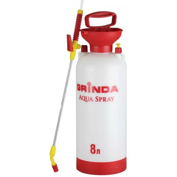 Опрыскиватель садовый GRINDA "Aqua Spray", широкая горловина, устойчивое дно, алюминиевый удлинитель, 8л 8-425117_z01 купить в Муравленко