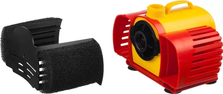 Насос GRINDA фонтанный д/грязной воды, 3 насадки, пропускная способность 2000 л/ч, высота подачи воды 2,5 м, 50 Вт GFP-33-2.5-U купить в Муравленко