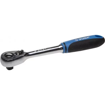 Трещотка для торцовых головок ЗУБР &quot;ПРОФИ&quot;, Сr-V сталь, 48 зубцов, 1/4&quot; 27731-1/4 купить в Муравленко