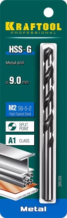 Сверла по металлу HSS-G 29651-9 купить в Муравленко