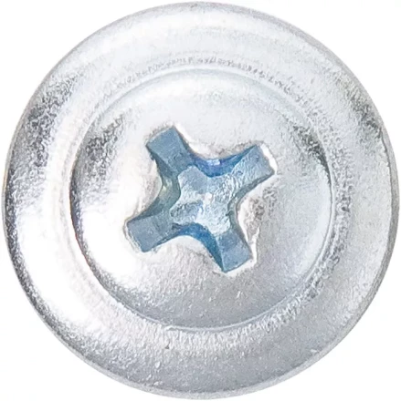 Саморезы 4,2 х 75 с прессшайбой PH №2 острый наконечник оцинкованные 3000 шт в коробке Шурупь 48725 купить в Муравленко