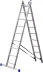 Лестница ЗУБР универсальная, двухсекционная со стабилизатором, 9 ступеней 38821-09 купить в Муравленко